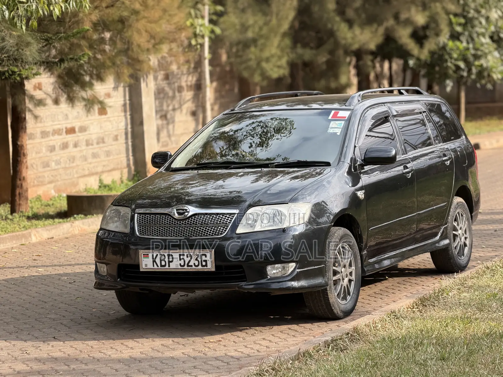 Toyota Corolla Fielder 2005 Black
