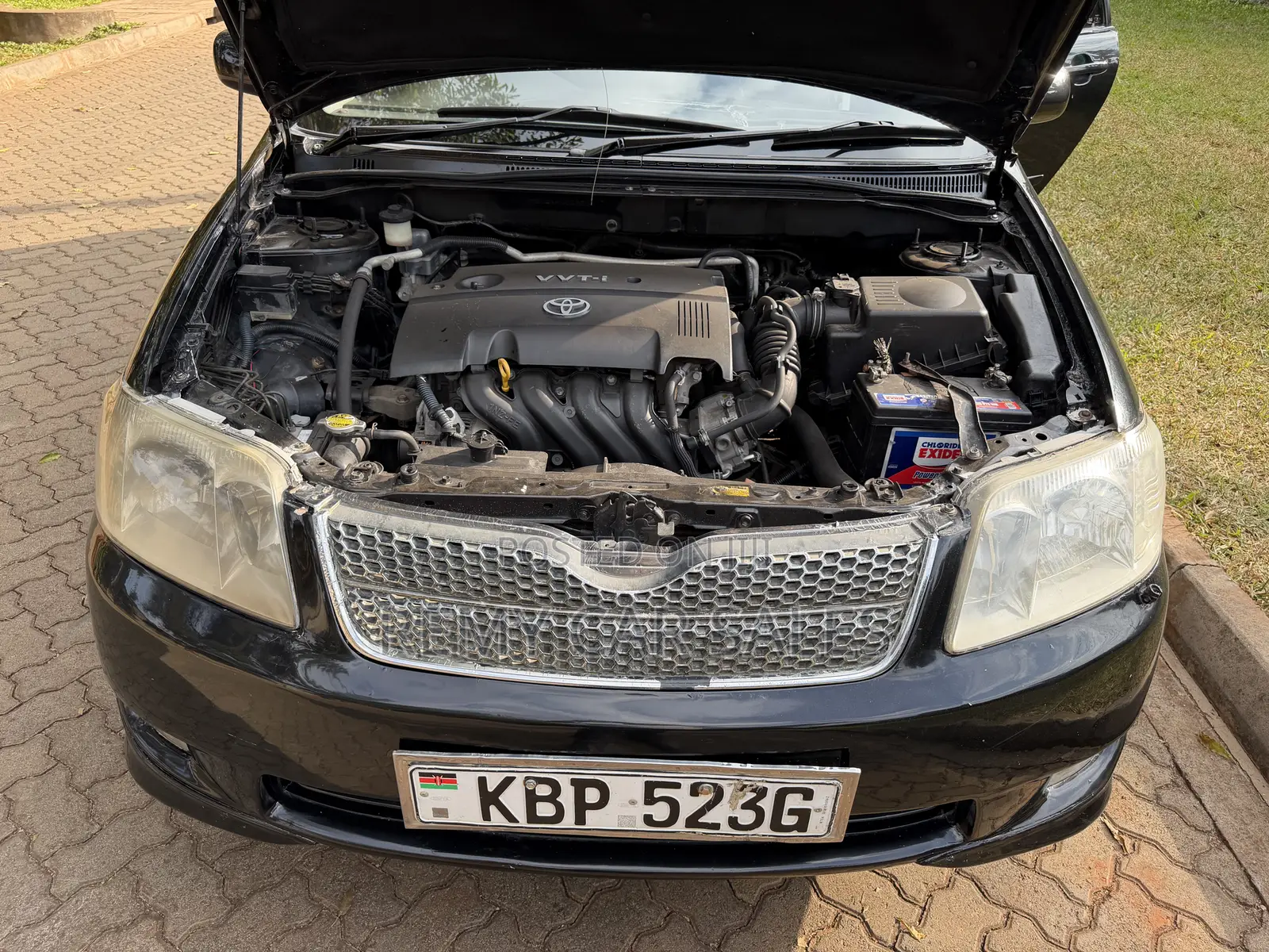 Toyota Corolla Fielder 2005 Black