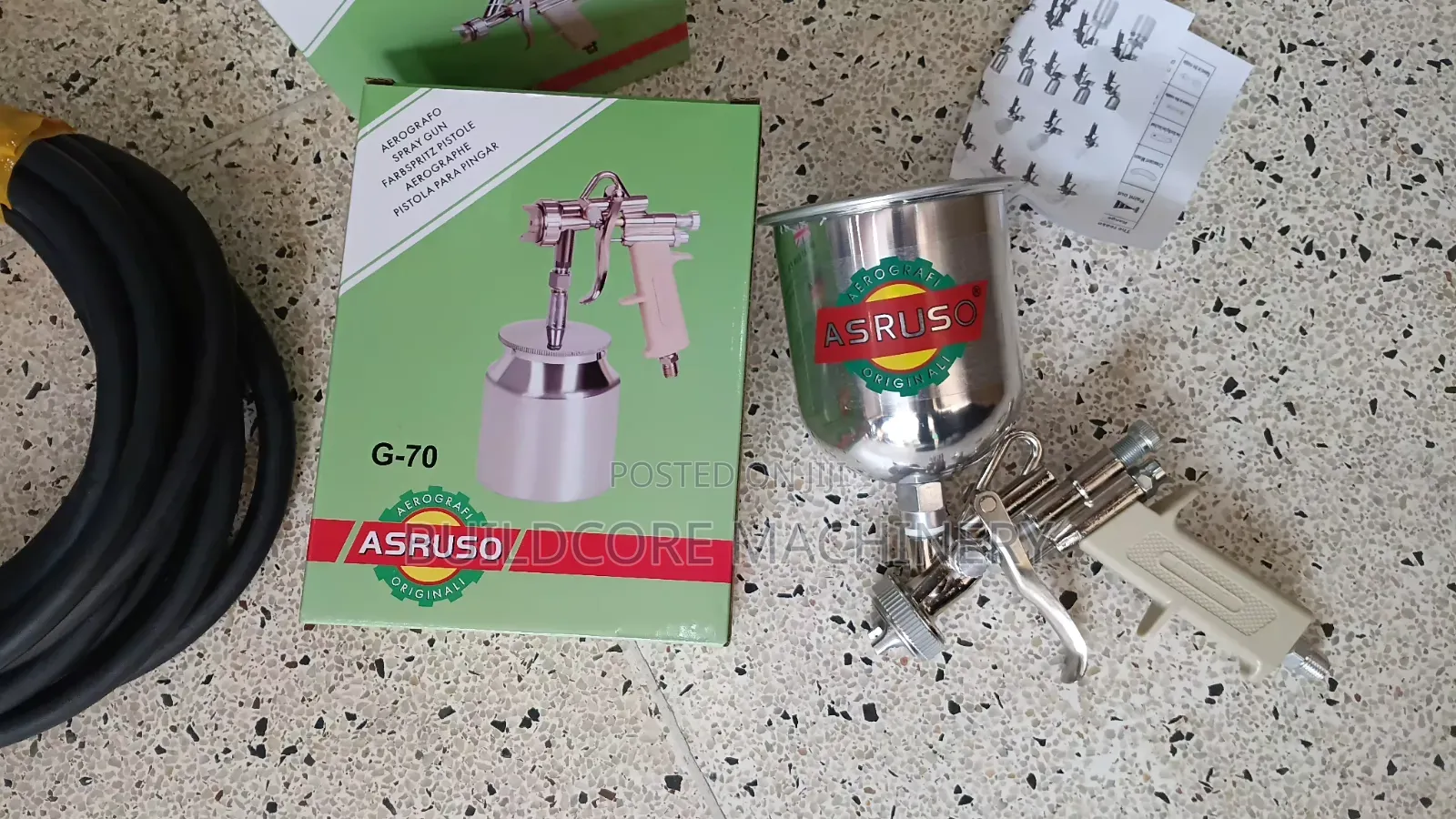 Asturo Metal Spray Gun
