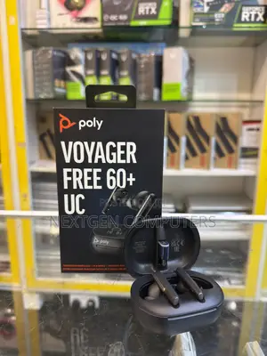 Poly Voyager Free 60+ UC Wireless Earbuds With Touchscreen Charge Case