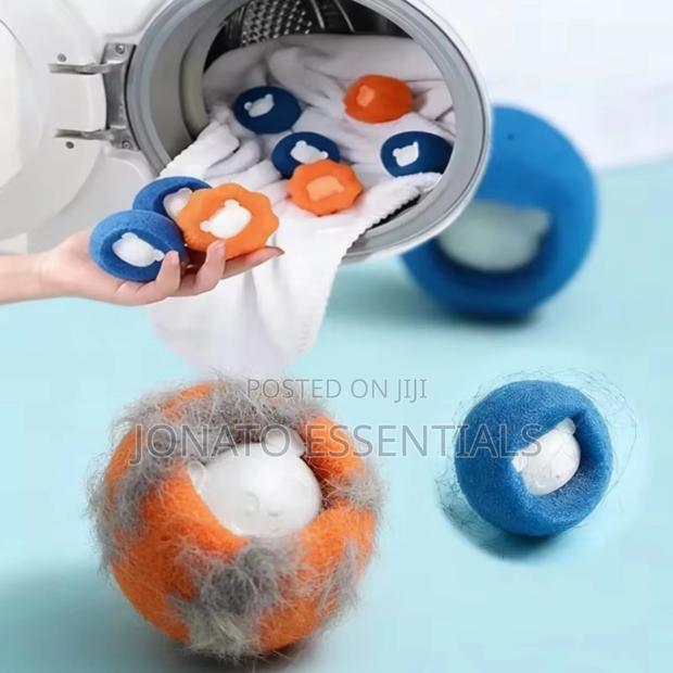 Reusable Laundry Hair Catcher Sponge Balls 10 PCS Set