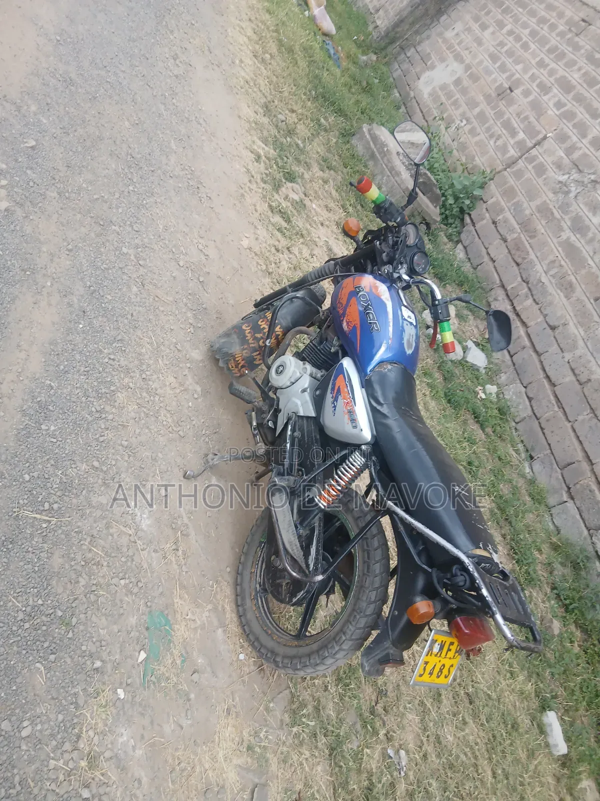 Bajaj Boxer 2021 Blue