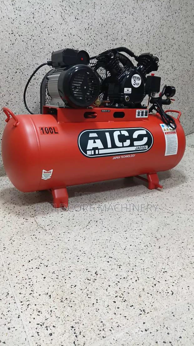 100litres Air Compressor Aico Single Phase Compressor - thumbnail 2