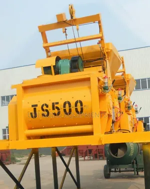 JS 500 ( Twin Shaft Compulsory Concrete Mixer )