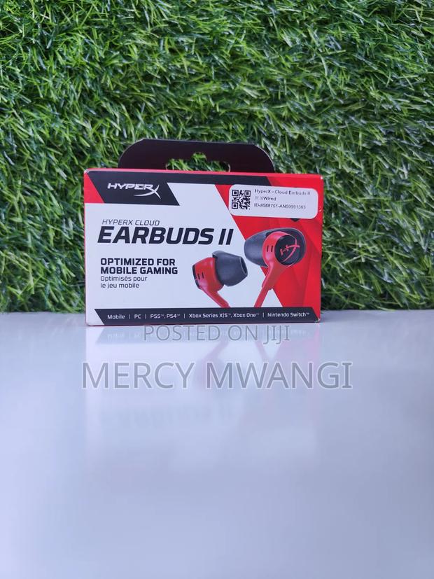 HyperX Earbuds II Gaming Earphones.