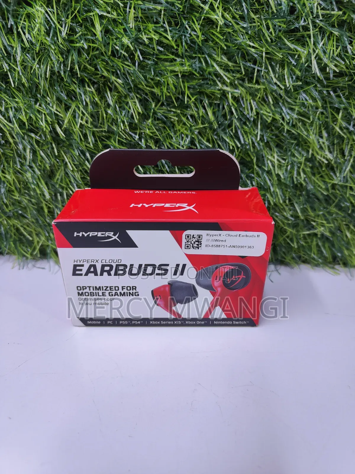 HyperX Earbuds II Gaming Earphones.