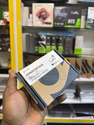 Poly Voyager Free 60 UC White Earbuds Wireless With Type C Dongle