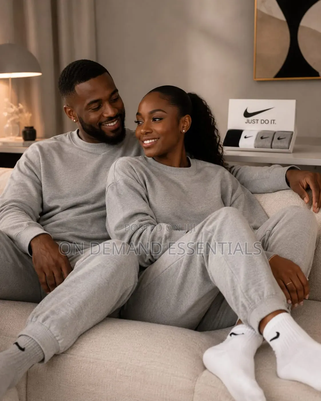 5Pairs Tube Nike Cotton Socks Pack