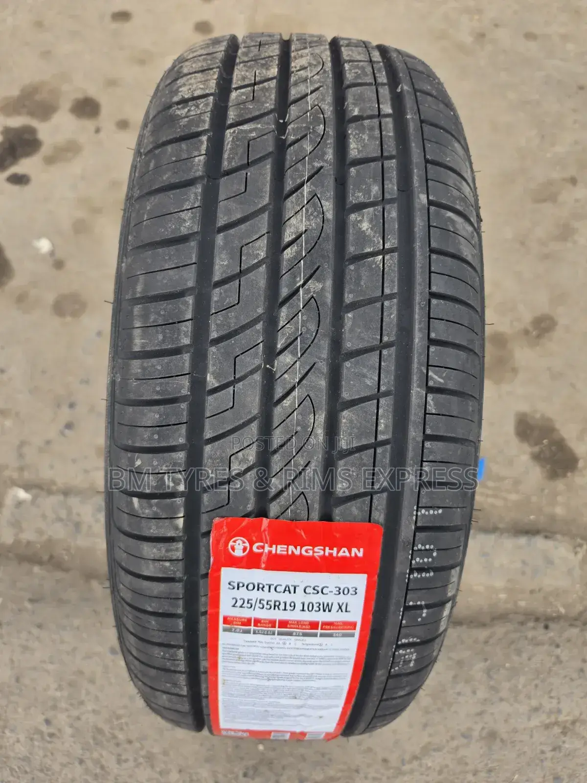 225 /55 R19 Chengshan Tires.