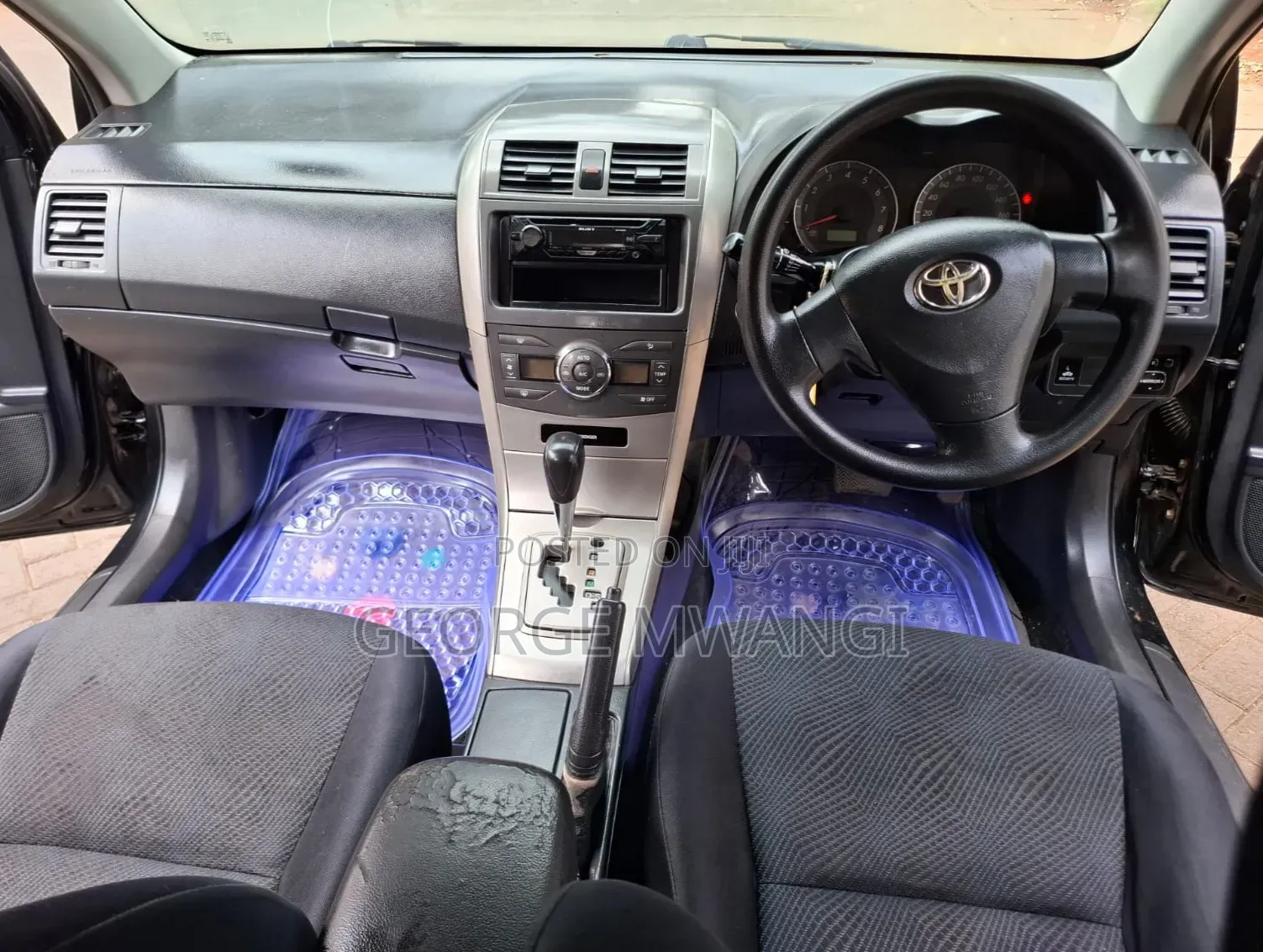 Toyota Corolla Fielder 2010 Black
