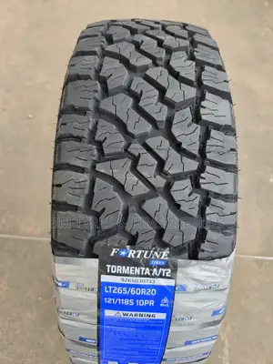 Lt 265 /60 R20 Fortune Tires (All Terrain) At2. Thailand.