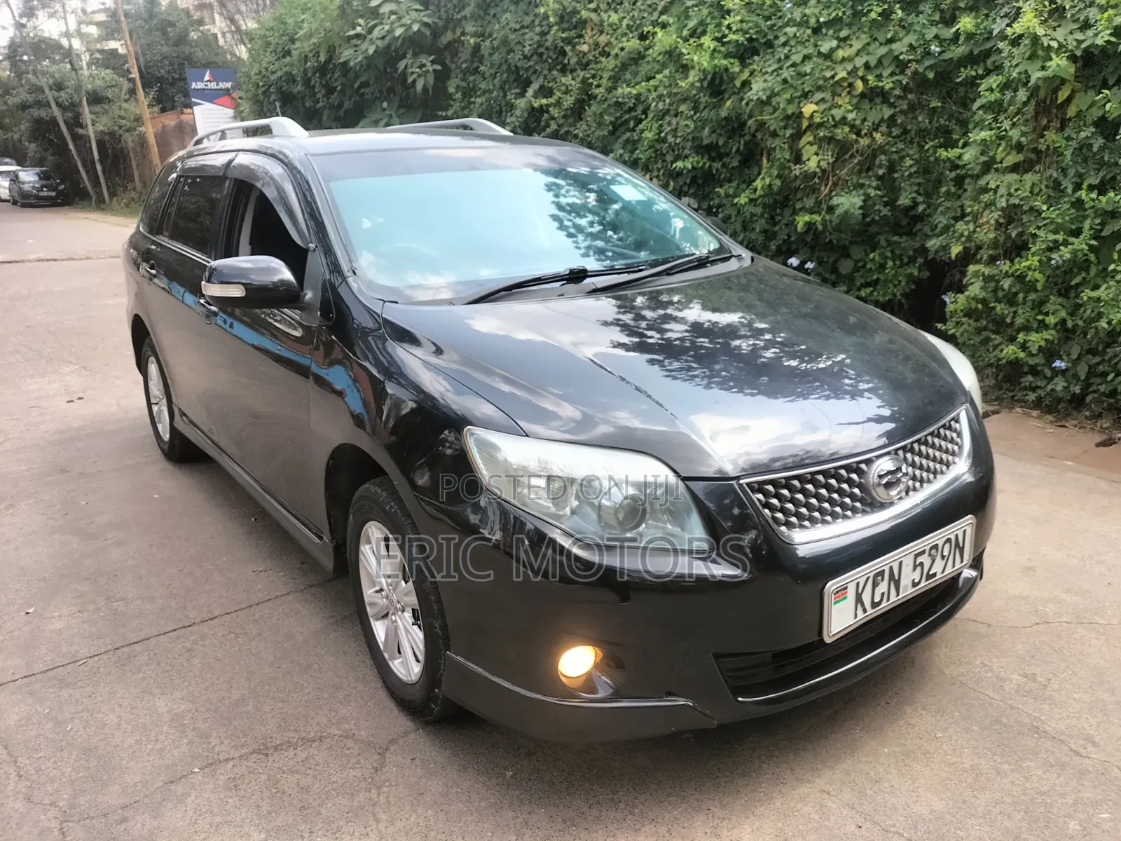 Toyota Corolla Fielder 2010 Black