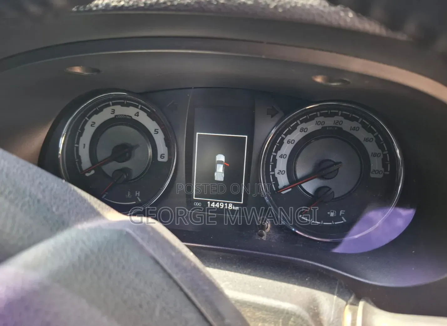 Toyota Hilux 2018 Black