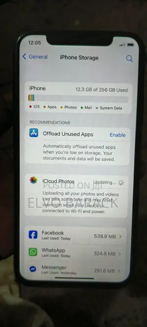 Apple iPhone X 256 GB Gray