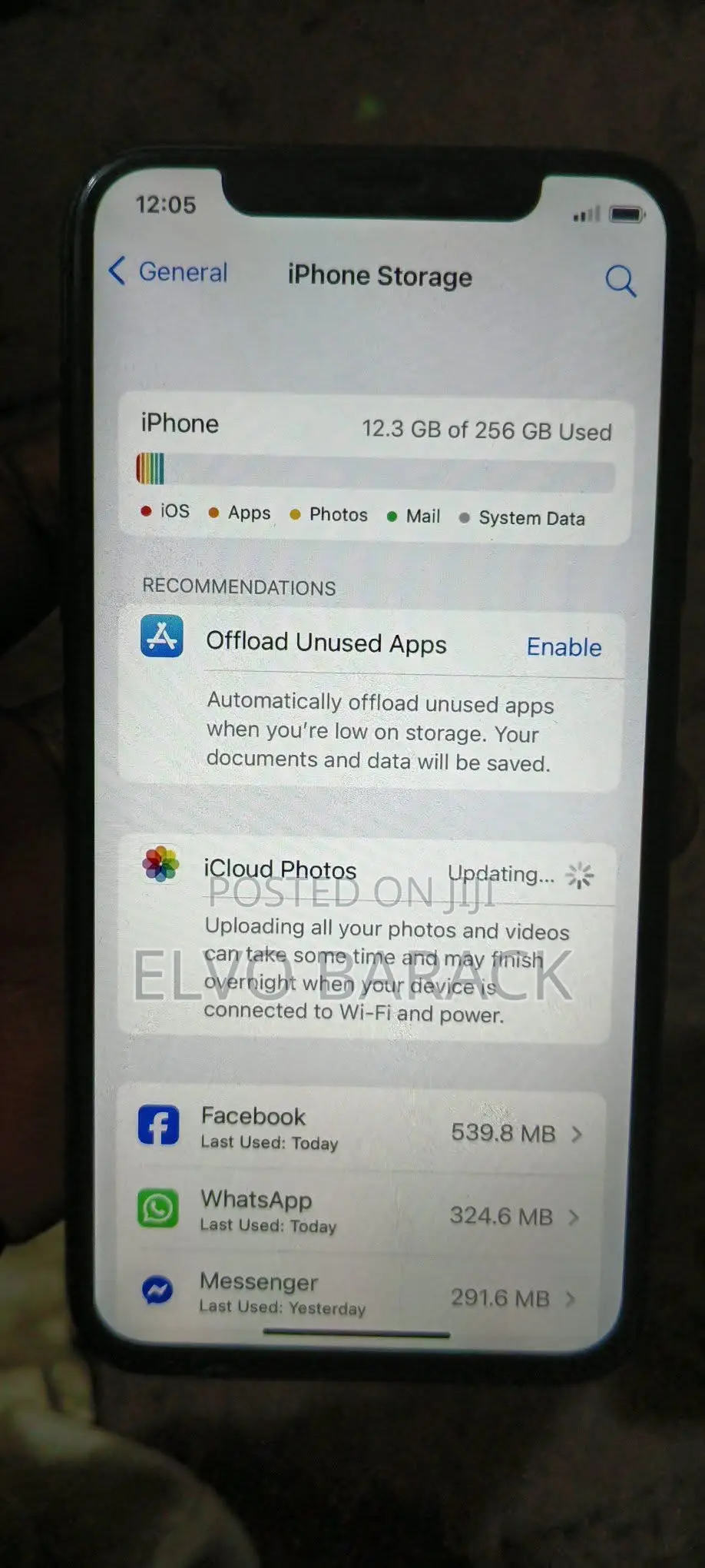 Apple iPhone X 256 GB Gray