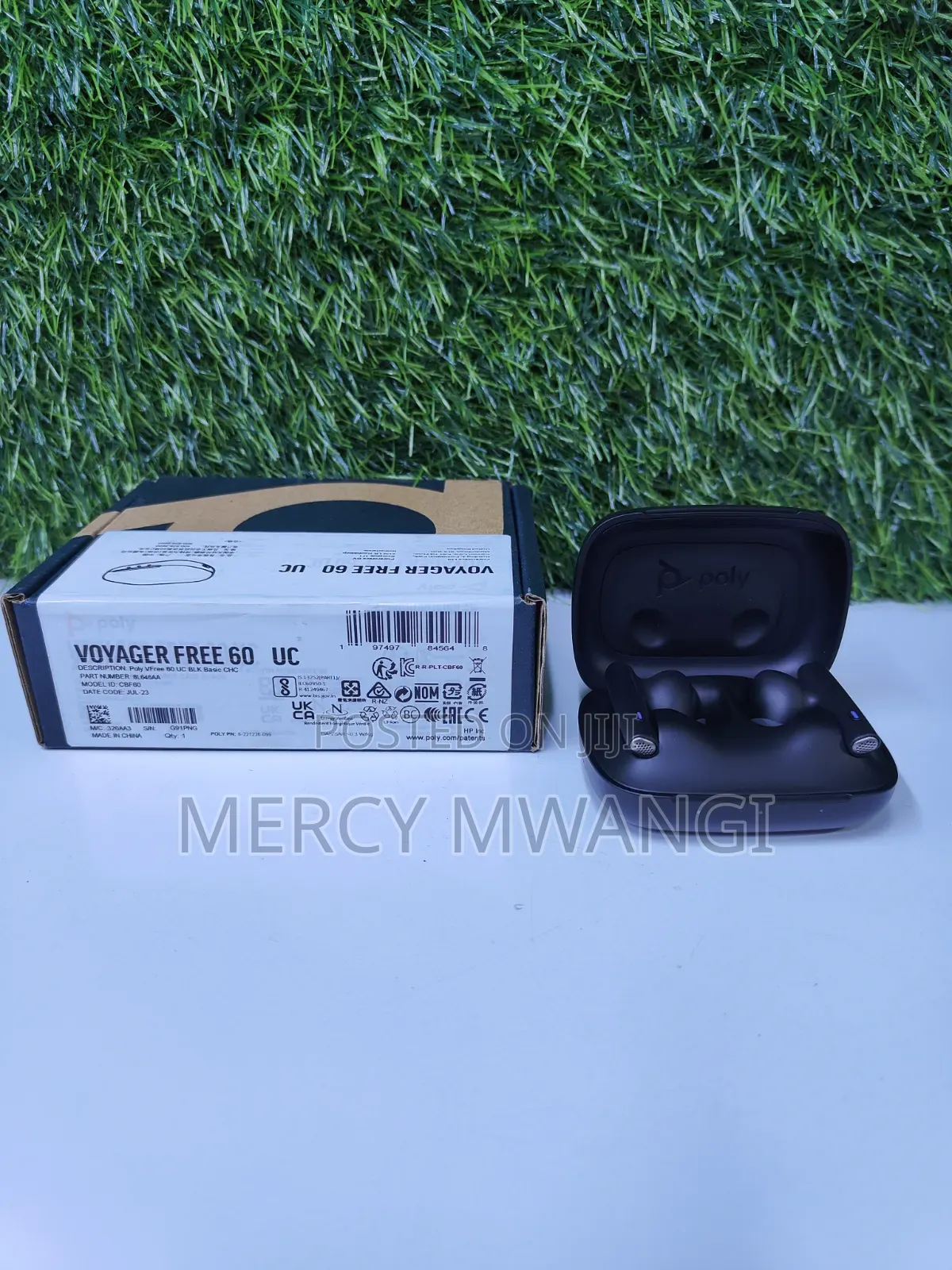 Poly Voyager Free 60 UC by HP Original Earbuds