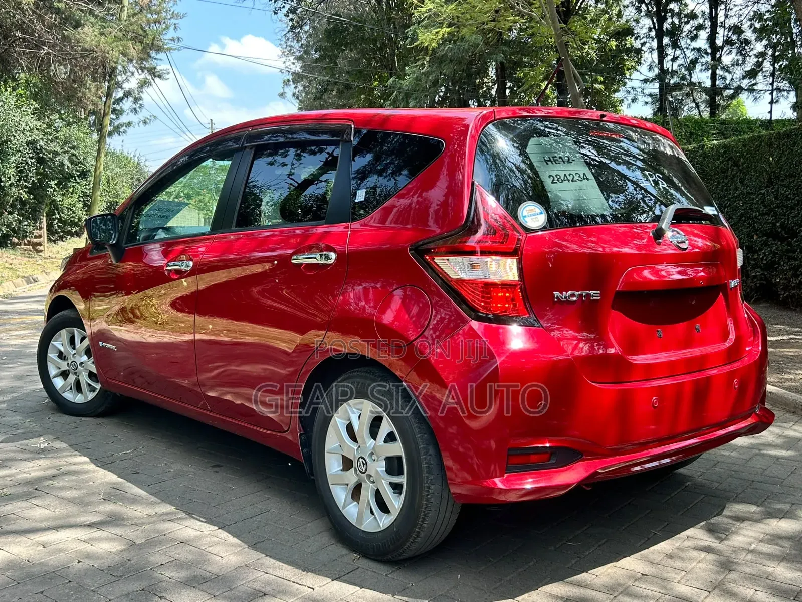 Nissan Note 2019 Red
