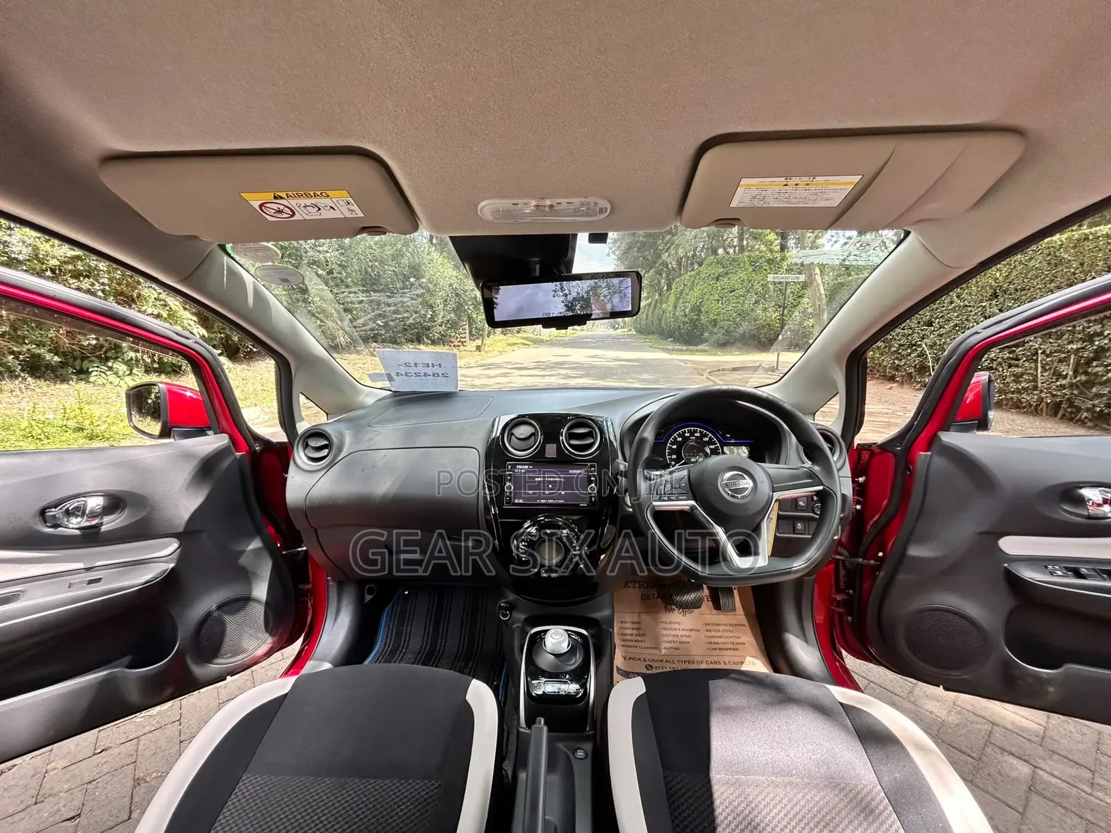 Nissan Note 2019 Red
