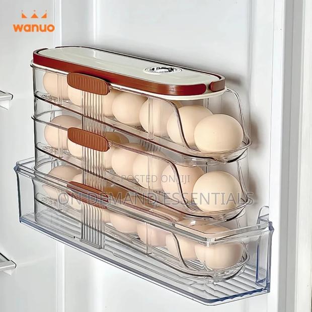 3 Layer Self Rolling Egg Holder