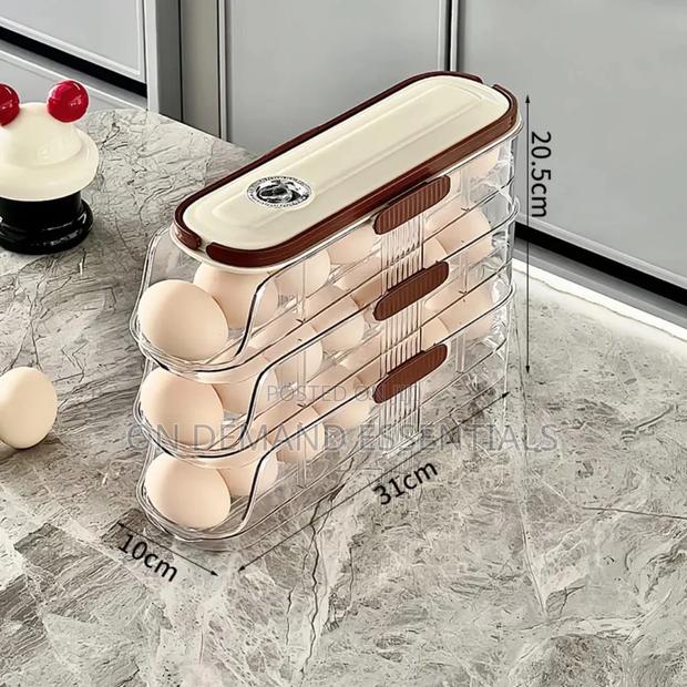3 Layer Self Rolling Egg Holder - thumbnail 2