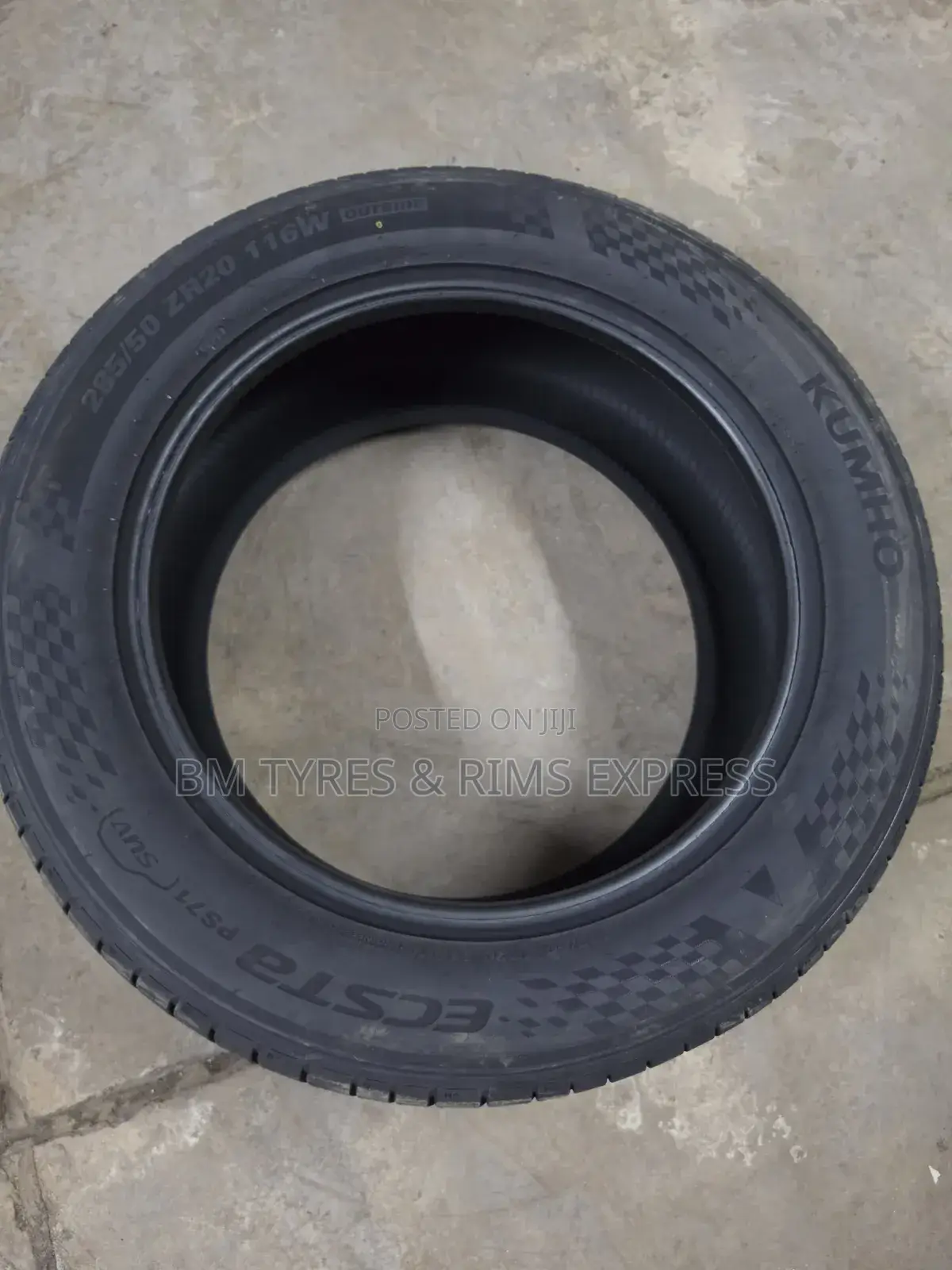 285 /50 R20 Khumo Tires (Highway) Korea.