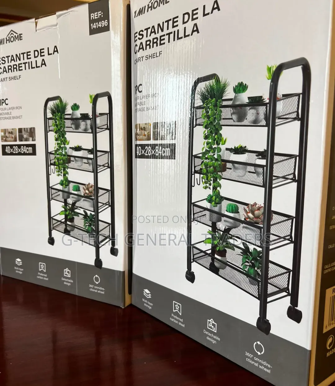 4 Layer Heavy Duty Classic Fruit Rack