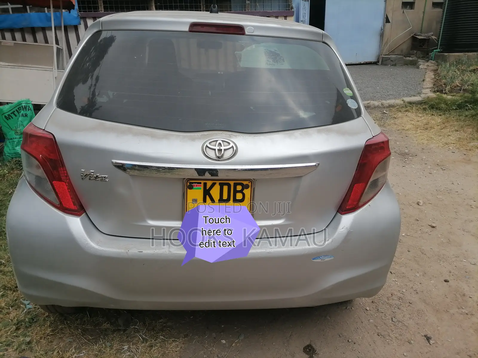 Toyota Vitz 2013 Silver
