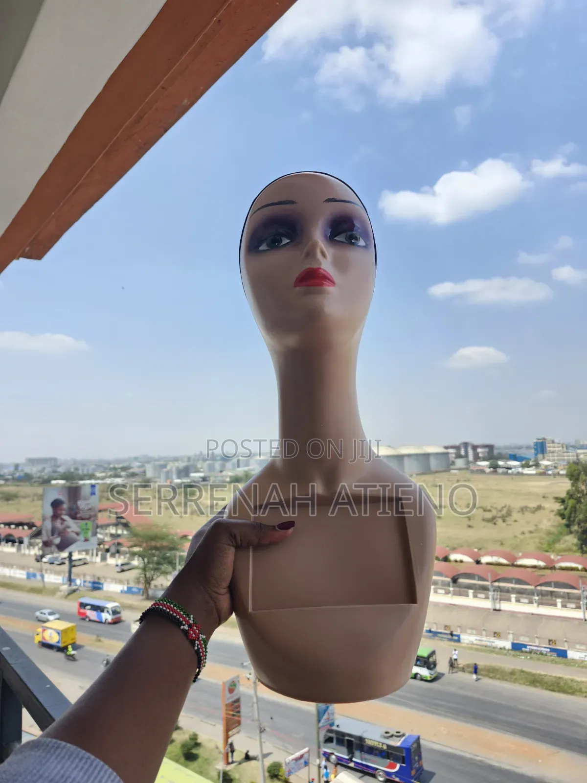Long Neck Wig Dummy
