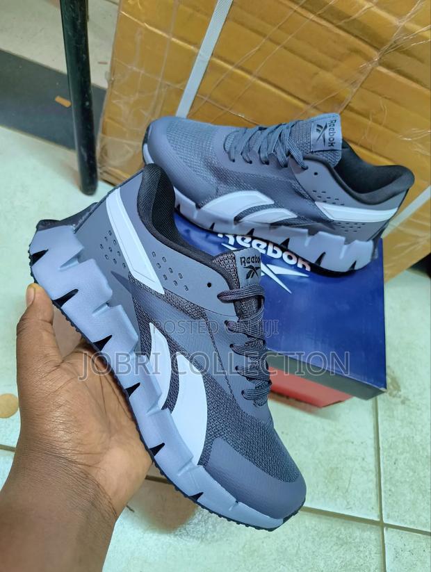 Reebok Zig Dynamica 2 Wolf Grey White Sneakers - thumbnail 2