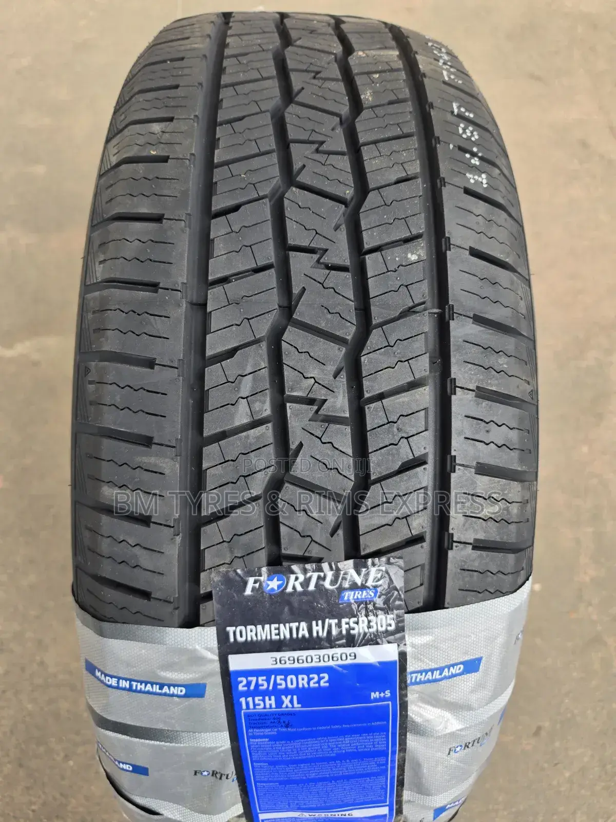 275 /50r22 Fortune Tires (All Terrain) At2. Thailand