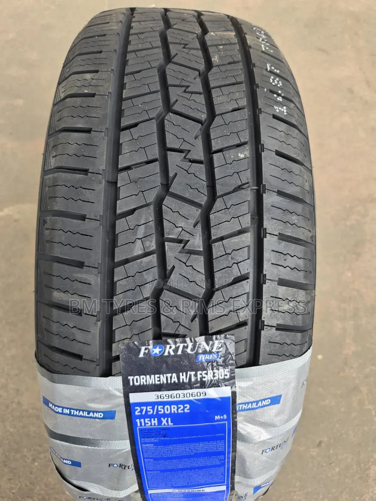 275 /50r22 Fortune Tires (All Terrain) At2. Thailand