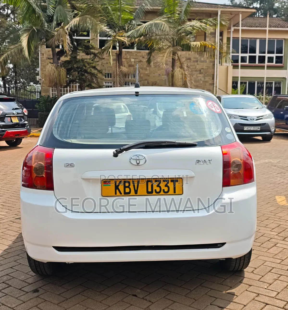 Toyota Corolla RunX 2007 White