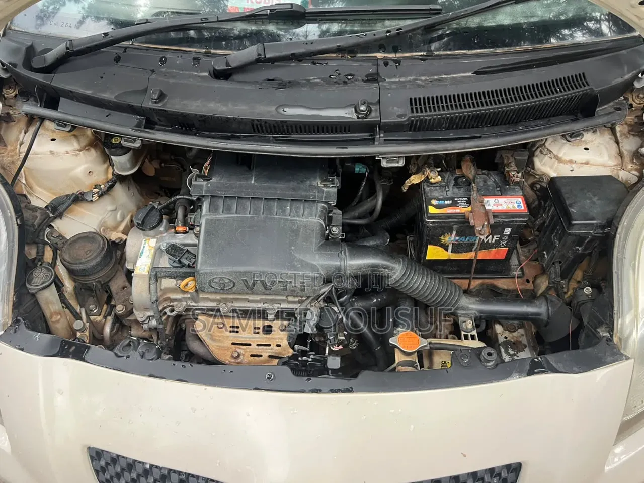 Toyota Vitz 2007 White
