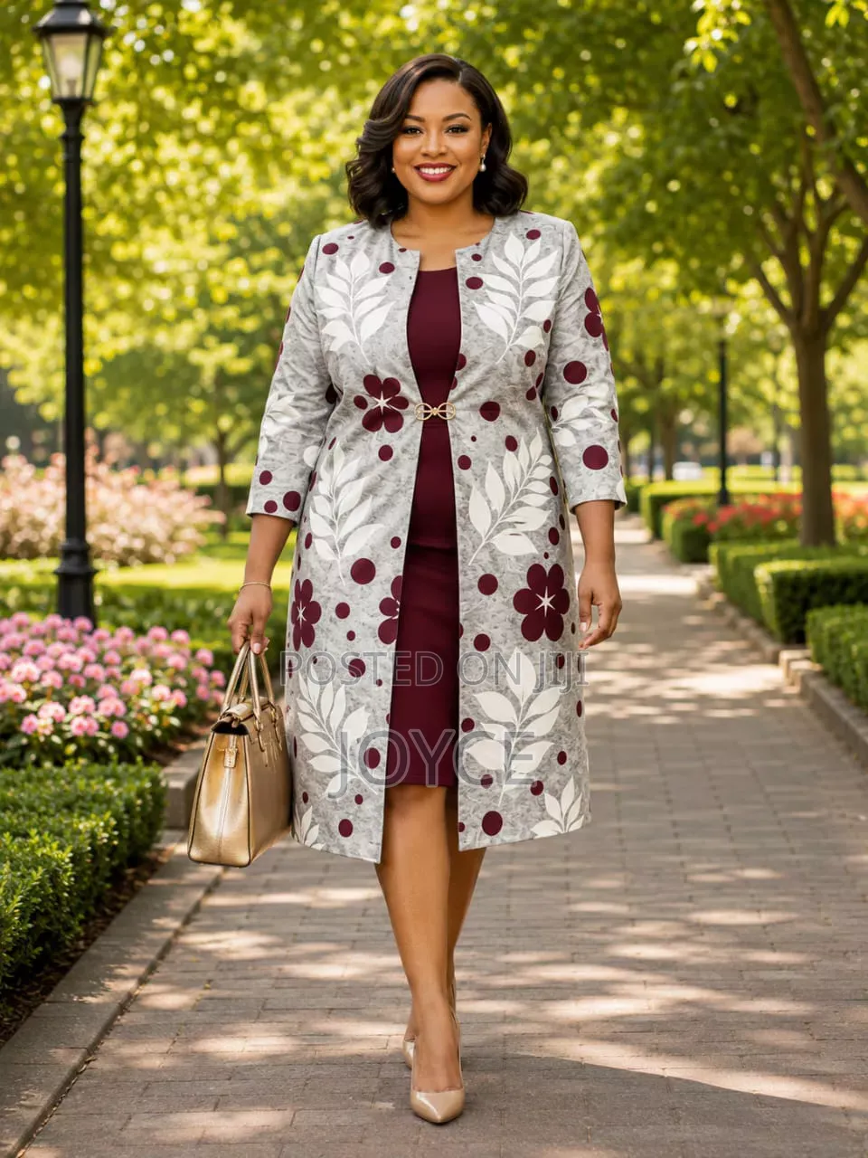 Modern Design 2pc(dress and Coat )