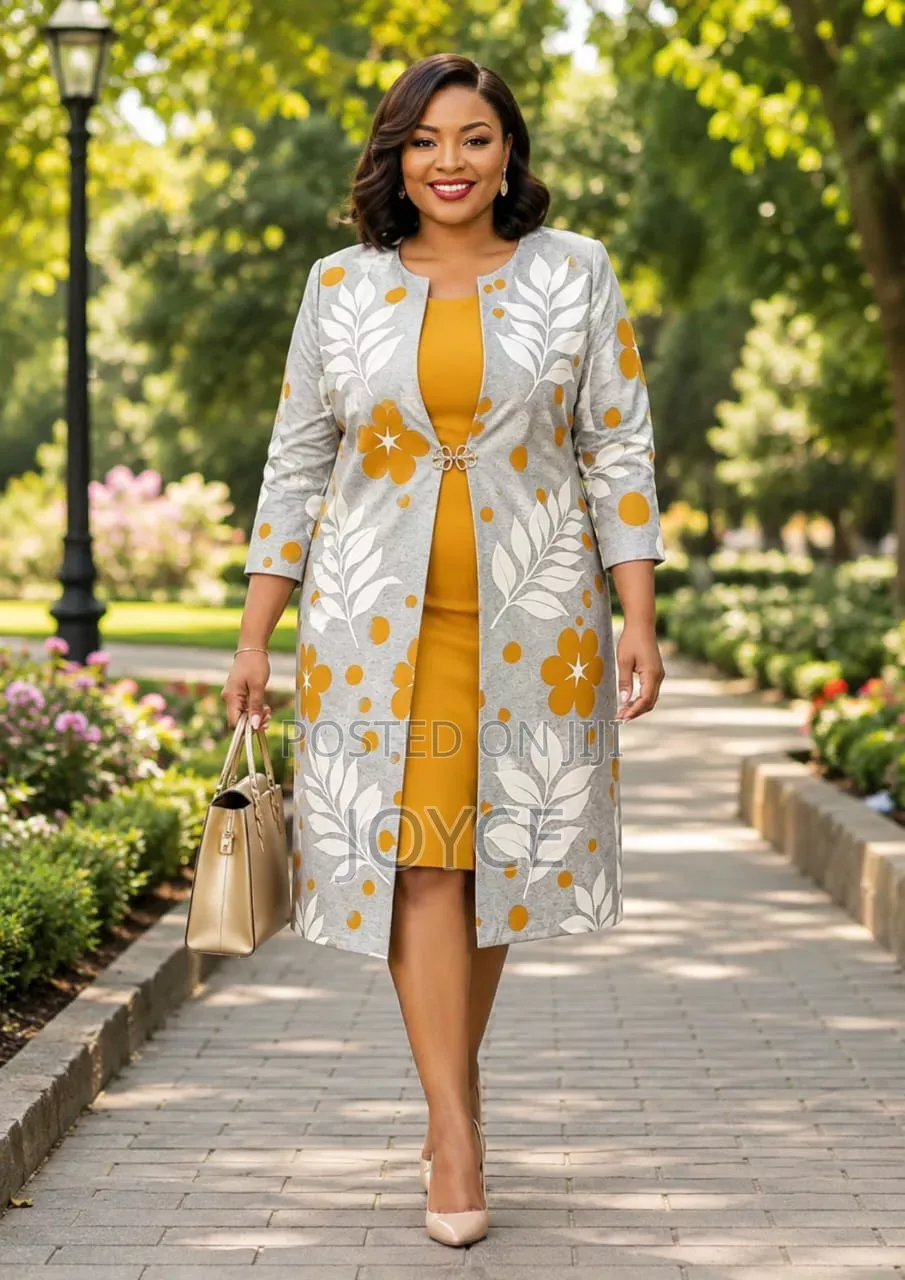 Modern Design 2pc(dress and Coat )