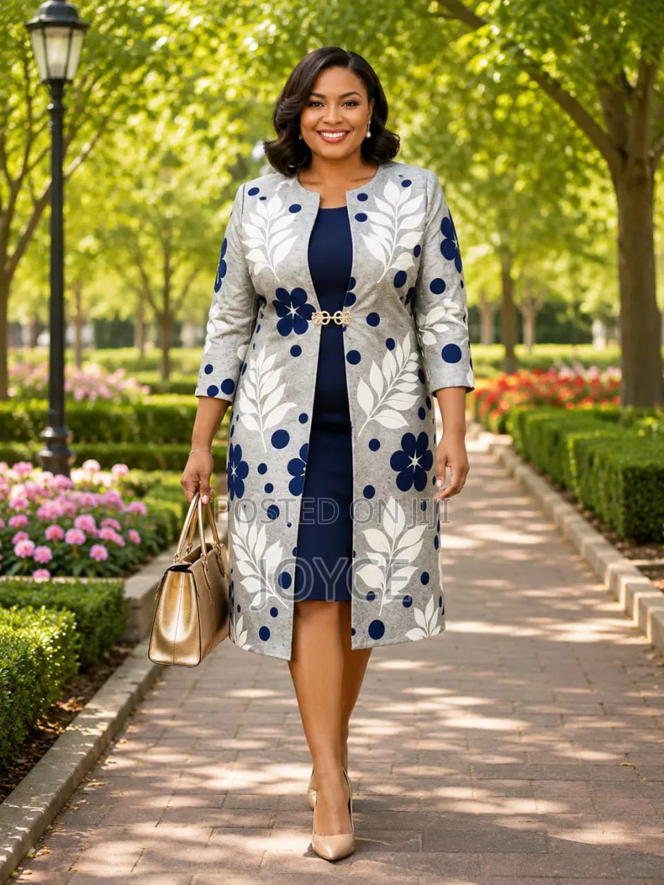 Modern Design 2pc(dress and Coat )