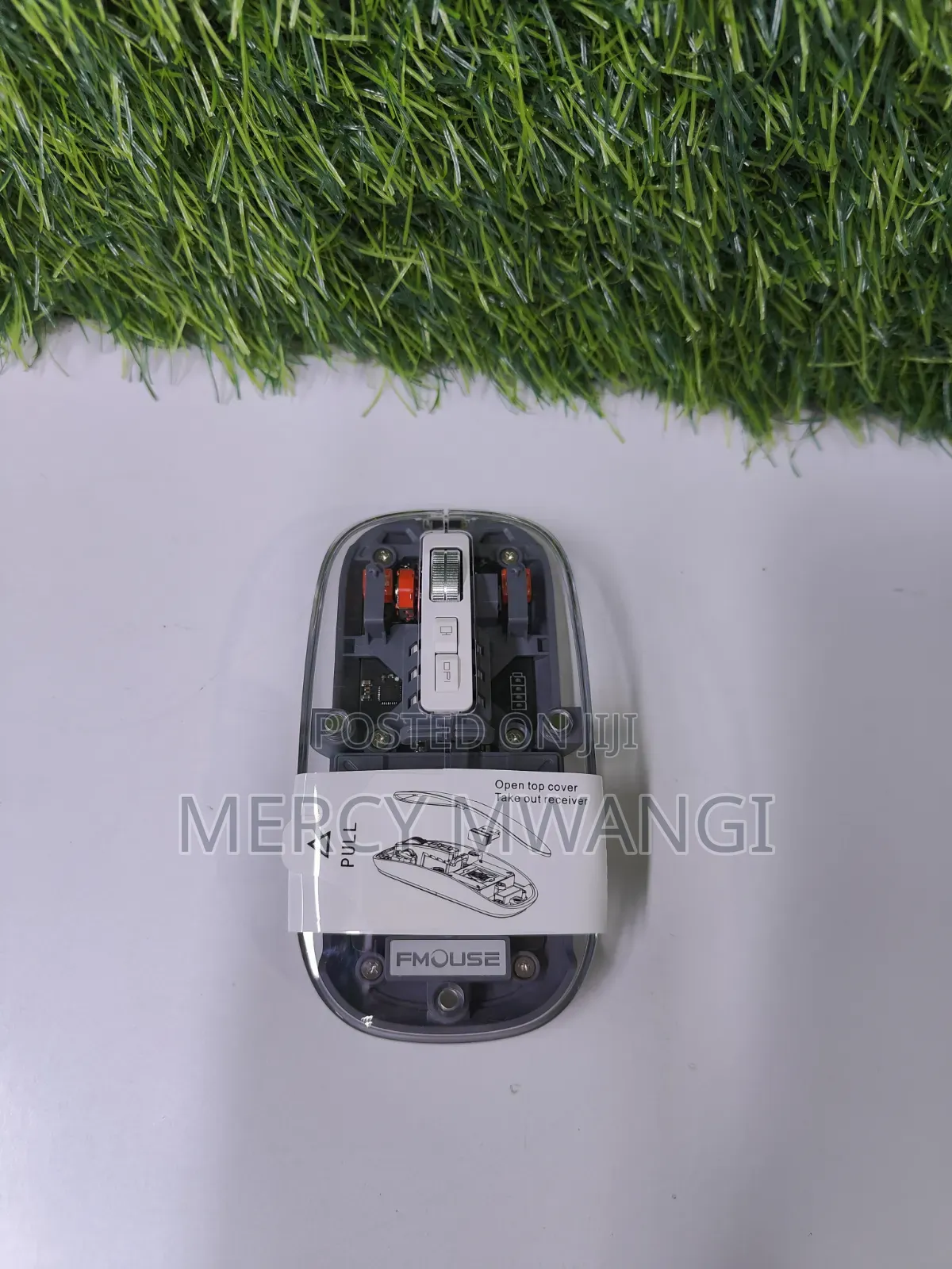 Future Mouse Transparent Wireless Bluetooth Rechargeable Mouse