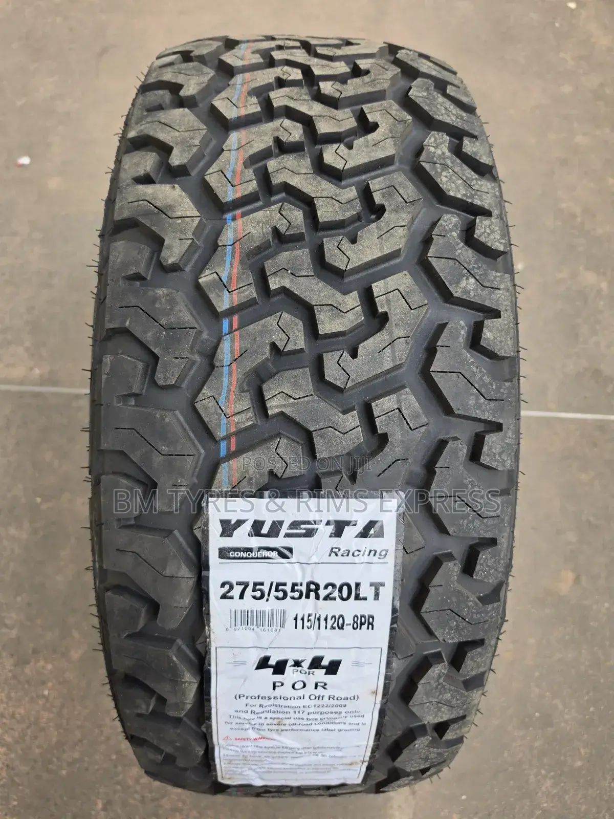 275/55 R20 Yusta Tyres (All Terrain)