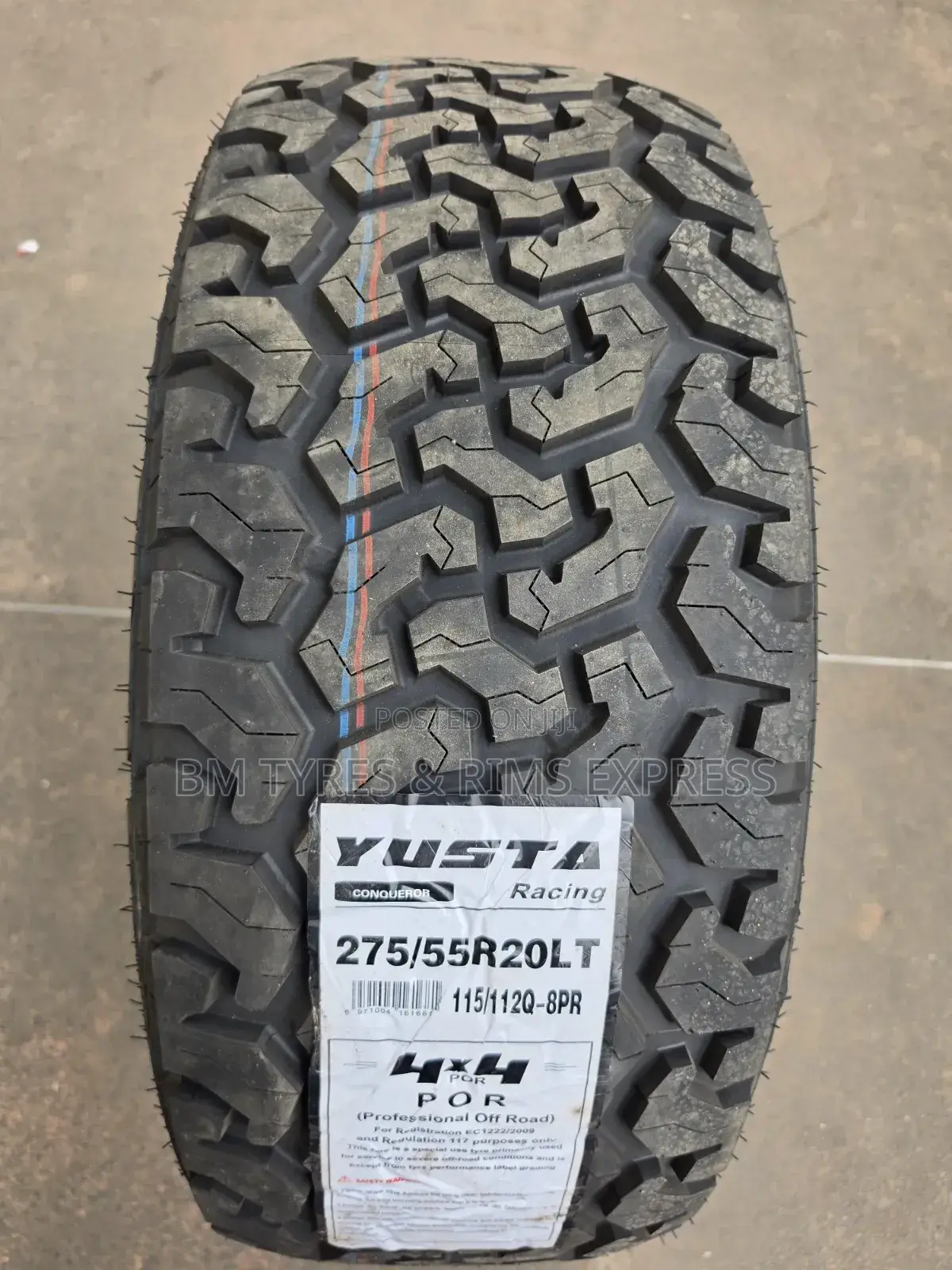 275/55 R20 Yusta Tyres (All Terrain)