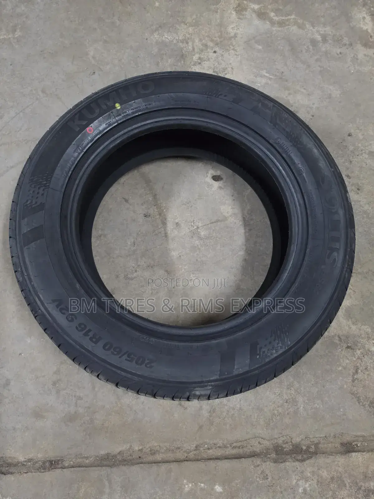 205 /60 R16 Khumo Tires (Solus) Korea.