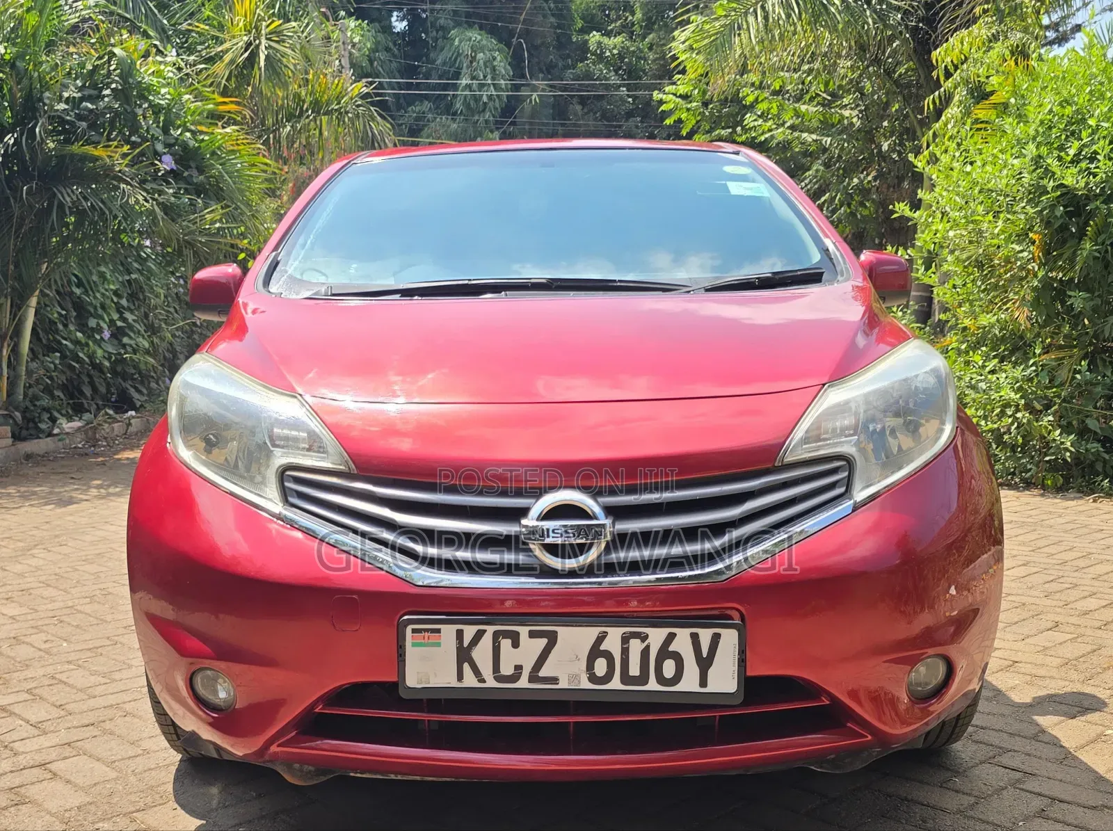 Nissan Note 2013 Red