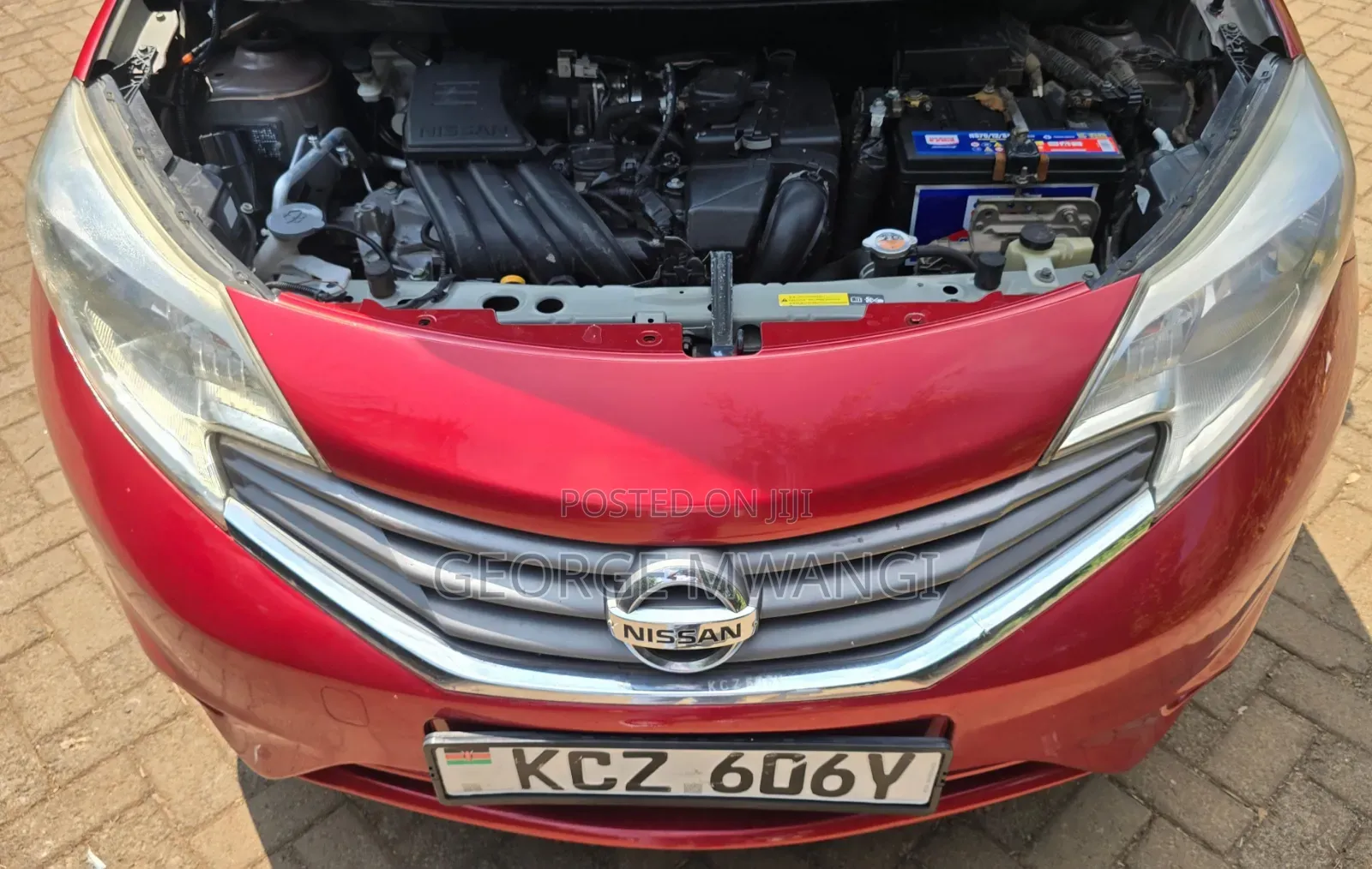 Nissan Note 2013 Red