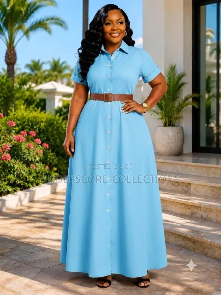 Belted Maxi Dresses