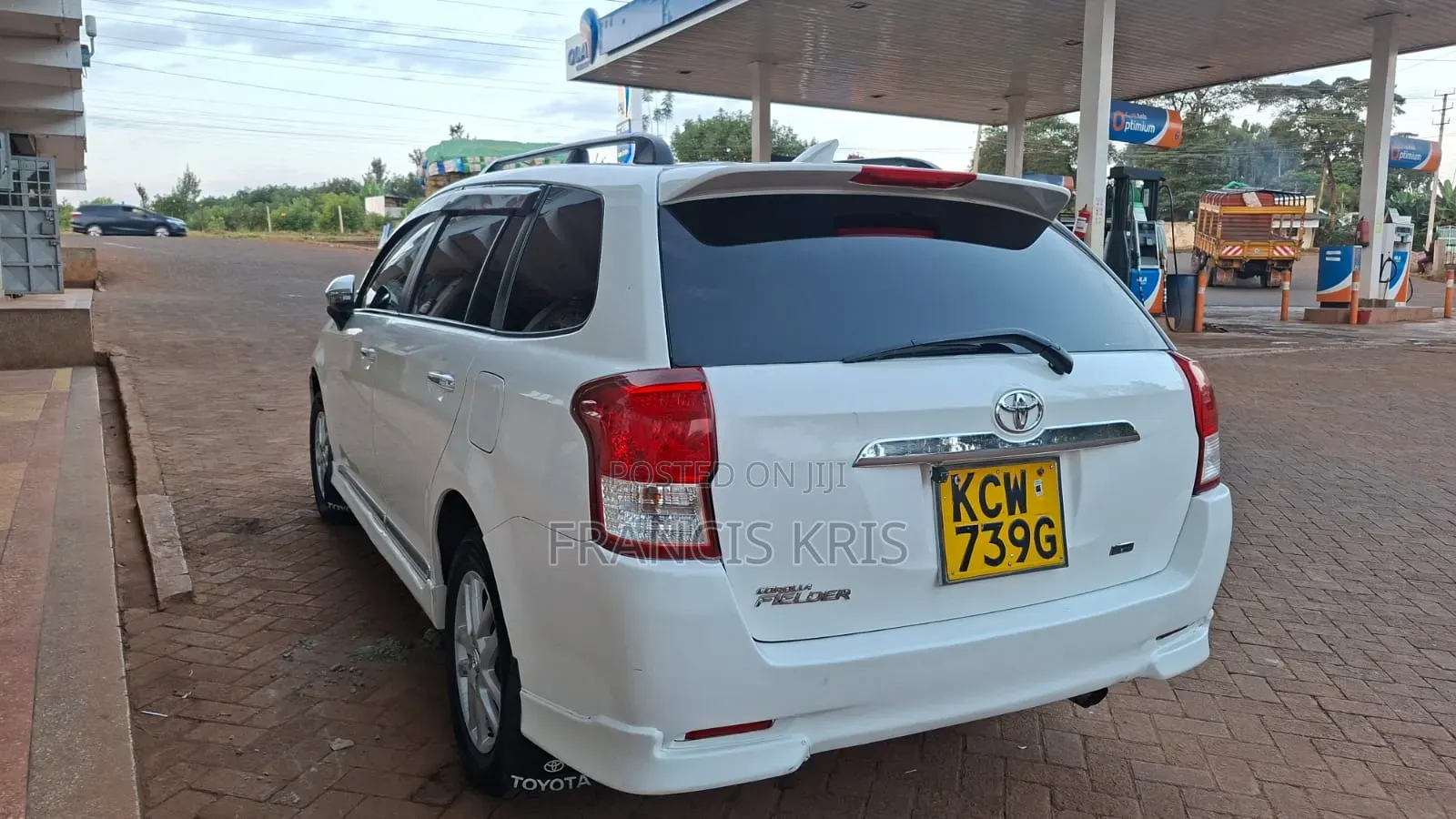 Toyota Corolla Fielder 2012 White