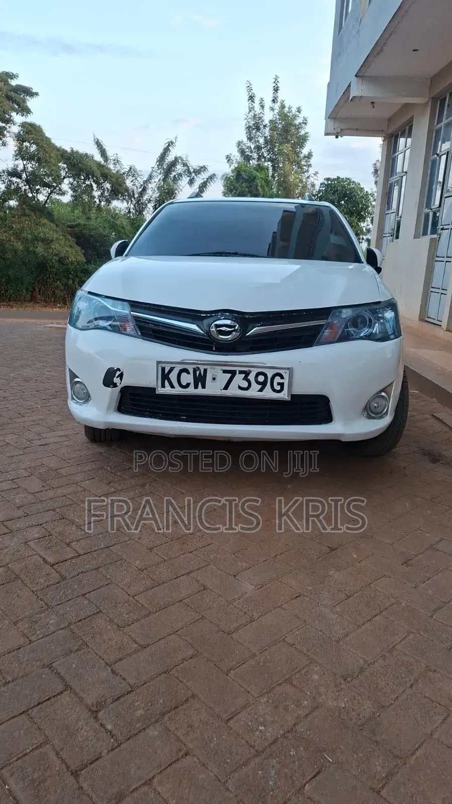 Toyota Corolla Fielder 2012 White