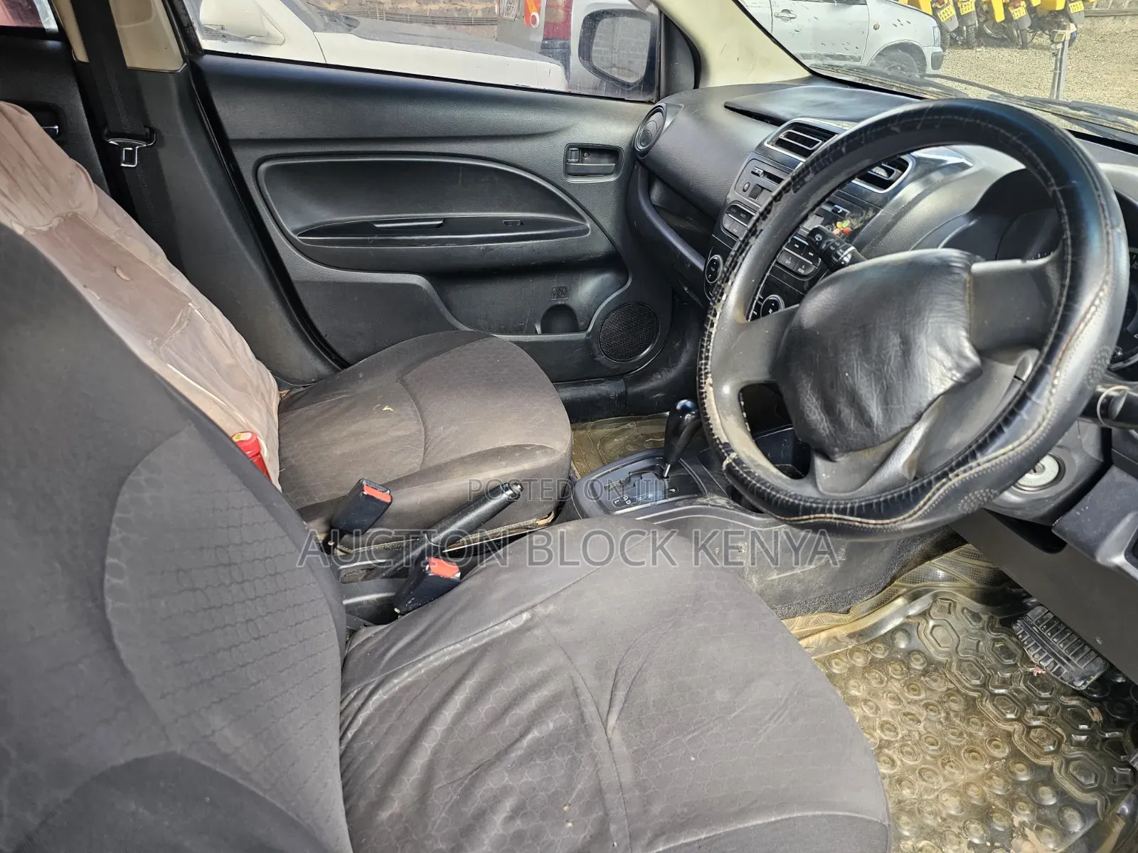 Mitsubishi Mirage 2012 Silver