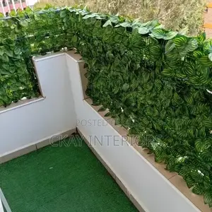 Leafy Watermelon Leaves for Artificial Balcony Privacy
