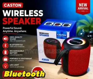 Portable Speaker With Clear Rich Powerful Audio