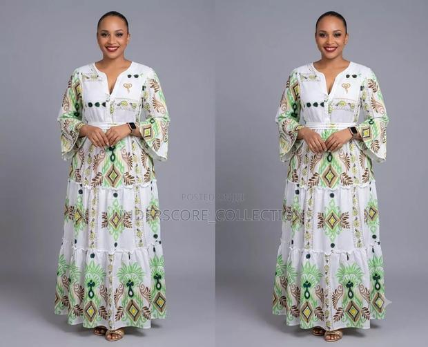 V Neck Maxi Dresses for Ladies