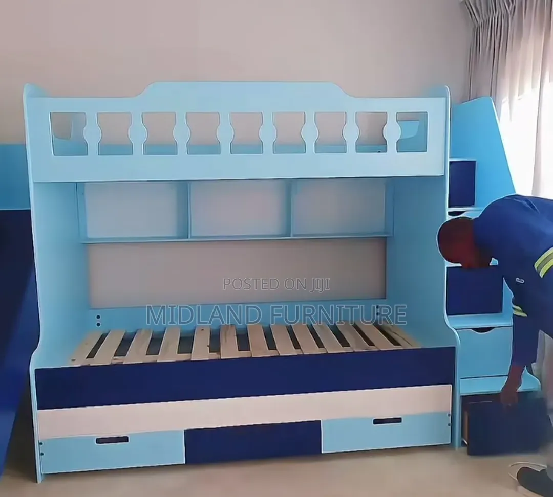 Children Double Decker Bunk Beds Available on Order
